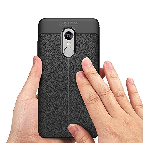 Cover Xiaomi Redmi Note 5 , Digital Bay Cover Custodia [Flessibile Back Cover] Retro Case [Tpu] Comodo Morbido Antiurto Antiscivolo Case Sottile Nero Per Xiaomi Redmi Note 5 / Redmi 5 Plus