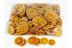 HEALTHY HOME 1kg Pack Natural Dried Orange Slices – For Christmas Wreaths, Table Décor & Seasonal Crafts