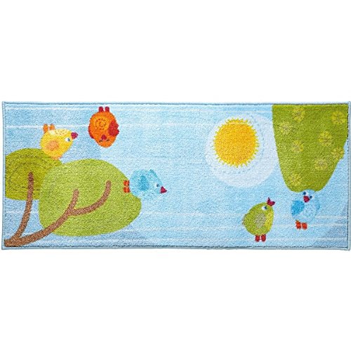 Preisvergleich Produktbild Haba 301072 Teppich Kleine Vögelchen (Polyester, 57x140cm)