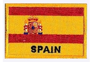 NAGAPATCHES Patche Écusson Espagne Patch Drapeau Espagnol Espana Brodé A Coudre