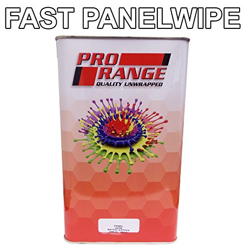 Pro Range Fast Panel Wipe & Degreaser 5L Panelwipe Anti-Static and Anti-Silicone Panel Wipe 5 Litres Fast Degreaser for Localised Panel Repairs