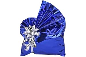 FLORIO CARTA SPA 50 BUSTE METALLIZZATE 25x40 BLU LUCIDO