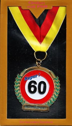 Udo Schmidt Order with 60th Birthday Banner