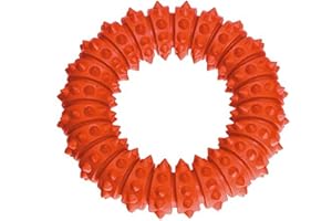 Karlie Boomer Rubber Aqua Ring, Small, Orange