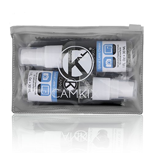Kit de nettoyage Camkix pour crans et objectifs flacon de liquide de nettoyage chiffons de nettoyage en micro-fibre Un kit complet pour nettoyer votre appareil photo DSLR ou cam ra Go Pro convient galement pour votre smartphone tablette notebook ect reviews Kit de nettoyage Camkix pour crans et objectifs flacon de liquide de nettoyage chiffons de nettoyage en micro-fibre Un kit complet pour nettoyer votre appareil photo DSLR ou cam ra Go Pro convient galement pour votre smartphone tablette notebook ect