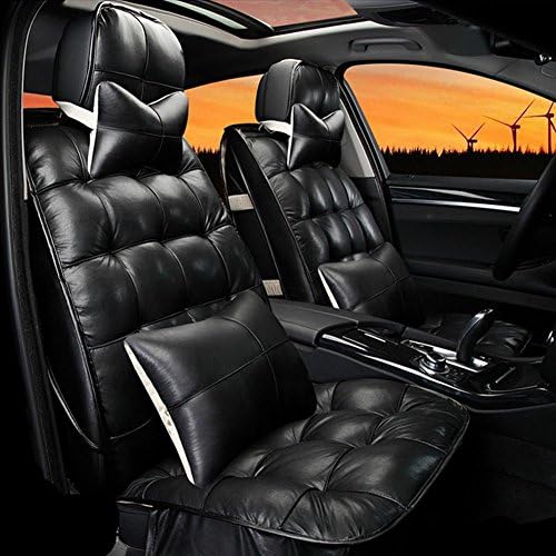 TT Car seat sets autumn and winter new feather cotton car cushions full seat seat cover four seasons pad car off-road vehicle seat cover , 5