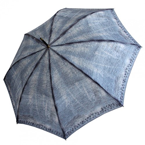 Preisvergleich Produktbild ESPRIT Stockschirm Automatik Jeans-Optik