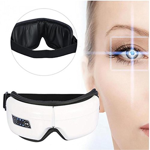 LL-Elektrische Augen Massager Vibration Infrarot Heizung Therapie Luftdruck Musik Eye SPA Gläser Kopf Stress Relief Augen Pflege Gerät