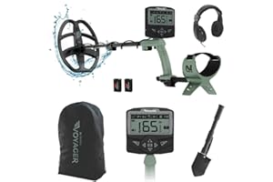 Minelab X-Terra Voyager All-Terrain Professional Pinpointing Metal Detector for Adults with Waterproof Coil, 4 Detect Modes, Clear Target ID, Backlit Display (with Headphones, Backpack, Shovel)
