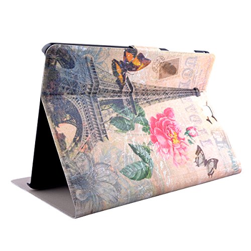Samsung Galaxy TAB A 9.7 T550 Hülle, COLJOY Samsung Galaxy Tab A 9.7 SM-T550 T555 Kunstledertasche PU Schutzhülle Tasche Leder Brieftasche Hülle Case Cover mit praktischer Ständerfunktion und Auto Sleep / Wake Up Funktion, TM13 - 3