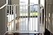 Safety gate Yael 72.5-81cm, metal, white (ext to 132cm)