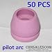 Produktbild CHNsalescom 50 PCS SG-55 AG-60 High Frequency AIR Plasma Cutter Pilot Arc Torch SHIELD CUP