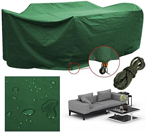 Popamazing Waterproof Protective Garden Furniture Cover for Outdoor Patio Rattan Dining sets, Cube Sets &amp; Sofa Sets - Various Sizes(M)