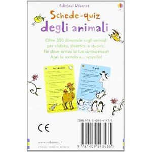 Schede-quiz degli animali
