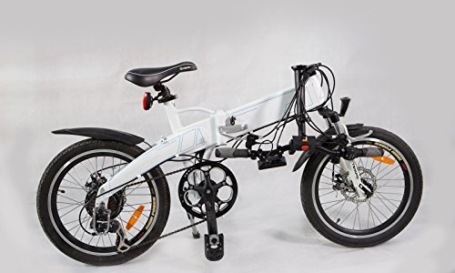 Klappfahrrad 7 Gang Jet-Line E Bike mit Alurahmen, Shimano Schaltung, Samsung Akku hochwertig mit Scheibenbremsen Faltrad - 3