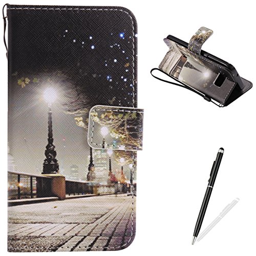 Feeltech Samsung Galaxy S7 Hülle PU-Leder und Brieftasche Bunte Muster Fall mit Magnetverschluss, Hybrid-Kickstand mit Stand-Funktion, schlagen Sie schützende weiche TPU Stoßstangenabdeckung und Kreditkartenhalter für Samsung Galaxy S7 Handgelenk Bügel-Buch-Art-Geldbeutel-Tasche mit 2 In 1 Berühren Sie Stift - London