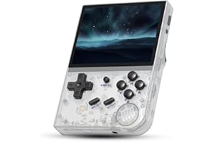 ASTARAMA RG35XX Handheld-Spielekonsole, 3,5-Zoll-IPS-Retro-Videospielkonsolen Klassisches Emulator-Spielesystem mit 64 GB TF-Karte und 5000 + klassischen Spielen