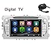 Produktbild Doppel Zwei Din 7 Zoll-HD-Touch-Screen-Auto-DVD-Spieler für FORD / Mondeo / S-MAX / C-MAX / Galaxy / FOCUS 2 Radio FM / AM GPS Navigation 1080P Ipod kostenlose Karte Car Audio Stereo + Digital TV + Free-hintere Kamera