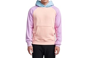 Spark Paws Human Hoodie Cotton Candy Color Block Size XL