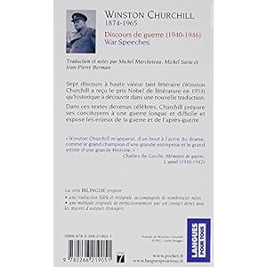 War Speeches - Discours de guerre 1940-1946