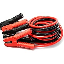 LARS360 2x 6M 1200A Câbles de démarrage 12V/24V pour Batteries de Voiture, Camping-car, Camion, Moto