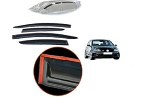 GENERIC Wind Rain Smoke Deflector Sunplex 4 Pieces FOR VW GOLF MK5 MK6 MK7 (2005-2019)