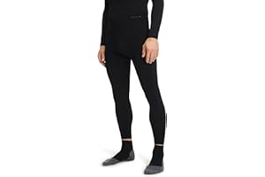 FALKE Men's Warm Long Sports Functional Tights Thermal Underwear For Mild To Cold Weather Quick-Drying Breathable Functional Yarn 1 Piece