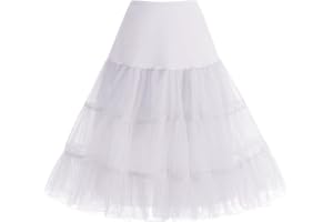 Homrain Spódnica w stylu vintage, 1950, halka, w stylu retro, spódniczka krynoline, do rockabilly, odświętna spódnica damska