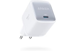 Anker Nano USB-C-laddare, 65 W GaN II PPS snabbladdare i kompakt och vikbar design för MacBook Pro, Galaxy, Dell, iPhone 17/1