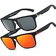 HGDGears Mens Sunglasses Polarized With UV400 Protection Lightweight Frame Sun Glasses for Outdoor