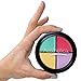 Aesthetica Color Correcting Cream Concealer Palette - Perfect for Concealing Blemishes / Discoloration, Imperfections and Under eye Circles - Paraben & Talc Free