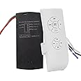 Quick Sense (QS-RF02):Smart Universal Wireless Ceiling Fan Light Controller Kit Remote Adjust Speed Light Remote Control Switch
