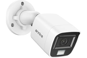 ANNKE 1080p HD-TVI Security Surveillance Camera for Home CCTV System, 2MP Bullet BNC Camera with Super Night Vision, IP67 Surveillance Weatherproof Add–on Wired Cam