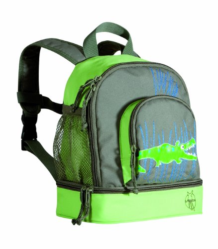 Preisvergleich Produktbild Lässig Mini Backpack Kinderrucksack Kindergartentasche, Brotdosenfach unten, Crocodile granny