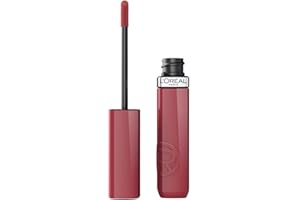 L'OREAL PARIS L'Oréal Paris - Laque à Lèvres Liquide Effet Vinyle - Couleur Intense & Fini Brillant - 16h* de Brillance Laquée Inarrêtable - Sans Transfert - Infaillible Laque Resistance - Teinte : Paris Sunset