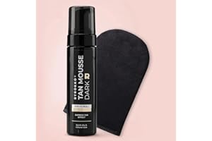 BYROKKO Tan Mousse con guante de bronceado | Express Autobronceador Efecto - ¡Consigue un Bronceado Maravilloso Todo el Año!