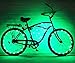 Produktbild GlowrRders, ultrahelle Fahrrad-LED-Lichterkette, verschiedene Farben, Fahrradreifen-Accessoires, Burning-Man-Zubehör, 2er-Pack , grün