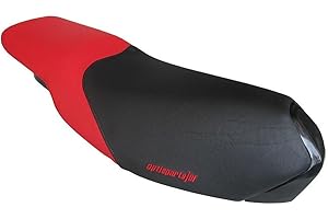 ‎OPTICPARTS DF Sitzbezug Fahrer ODF schwarz/rot für Peugeot Speedfight 2