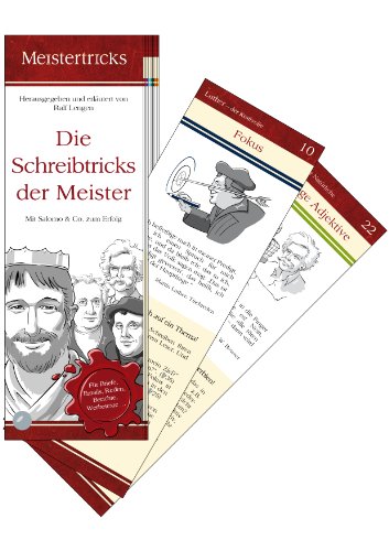 Preisvergleich Produktbild Die Schreibtricks der Meister