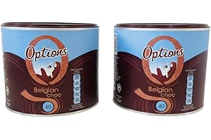 GENERIC Harrissen Select Belgian Chocolate Hot Chocolate Powder Drink 1KG – Made with Real Belgian Cocoa – Rich, Creamy & Instant Hot Chocolate Mix – Pack of 2 (Total 2KG)