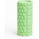 SUNYOGA Foam Roller Masaj Rulosu &ndash; Yoga, Pilates, Fitness ve Fizyoterapi İ&ccedil;in EVA K&ouml;p&uuml;k Masaj Aleti (33x14 cm) (Yeşil)