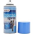 Freeze Spray Pain Relief - Cold Compress Spray Instant Relief from Twist, Sprains and Bruises - Physio Spray for Knee Ankle Back Joints Pain