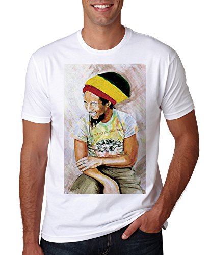 LuckyTshirt Bob T Shirt Marley Mens Reggae Funny Tshirt Top Weed S Birthday Unisex Legend Gift Music Rasta Official Dylan 2 - L