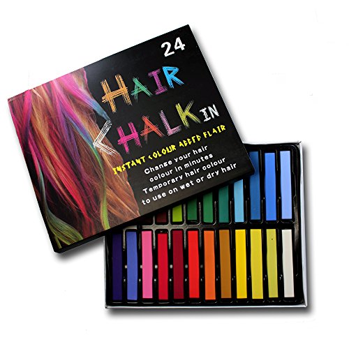 Priono® Haarkreide – 24 Farben – für Kinder und Erwachsene – auswaschbar und ungiftig! - 3