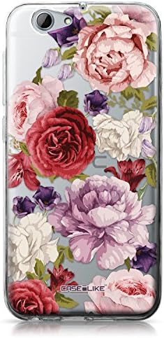CASEiLike HTC U12 Plus case, Mixed Roses 2259 Pattern TPU Case Bumper Snap-on Back Cover for HTC U12 Plus