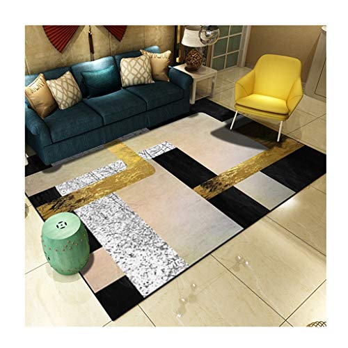 Tapis Gris Jaune