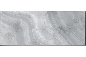 Panorama Pellicola per Cucina Marmo Grigio 40x100 cm - Pellicola per Cucina - Paraschizzi Cucina Adesivo Per Muro - Pannello Cucina - Adesivo da Parete Cucina - Pannelli Copri Parete