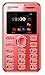 Kechaoda K116 1.44 inch QQVGA Display Slim Card Size GSM Single SIM Keypad Mobile (Red) (Only Mobile Phone & Charging Cable in Box, NO CHARGER OR EARPHONE RS.1499.00