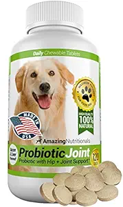 PROBIOTICS FOR DOGS - ON SALE! Get Probiotic Plus ? The Best Dog Probiotic To Treat Your Dog, Now With 60 FREE Tablets for a Total of 120 Great-Tasting Chewable Bacon Flavored Tablets in One Bottle. Eliminates Diarrhea, Constipation, Upset Stomach, Gas, S