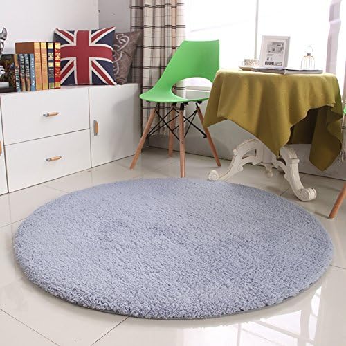 European rug carpet rectangle footcloth yoga mat simple circle modern for living room bedside computer chair-E 24*24inch(60*60cm)